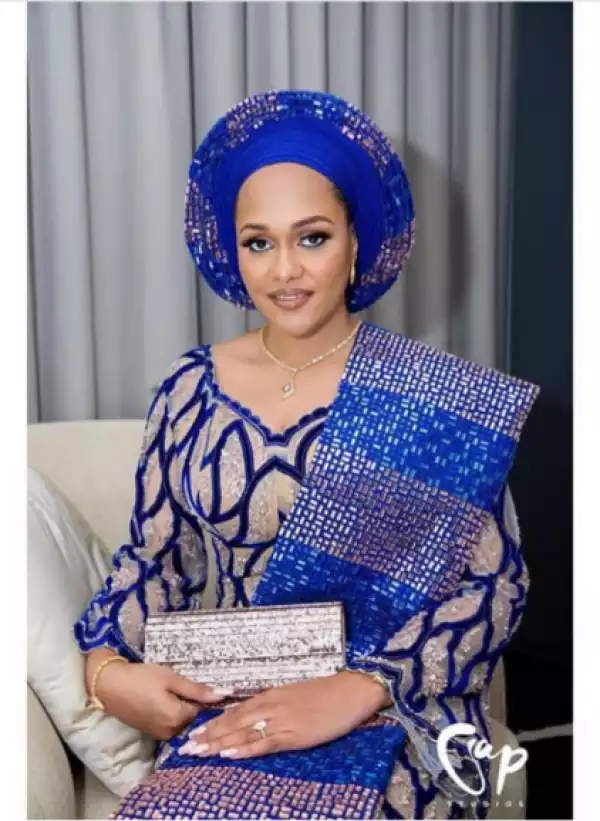 See How Stunning Wizkid’s Ex, Tania Omotayo Looked On Her Wedding Day